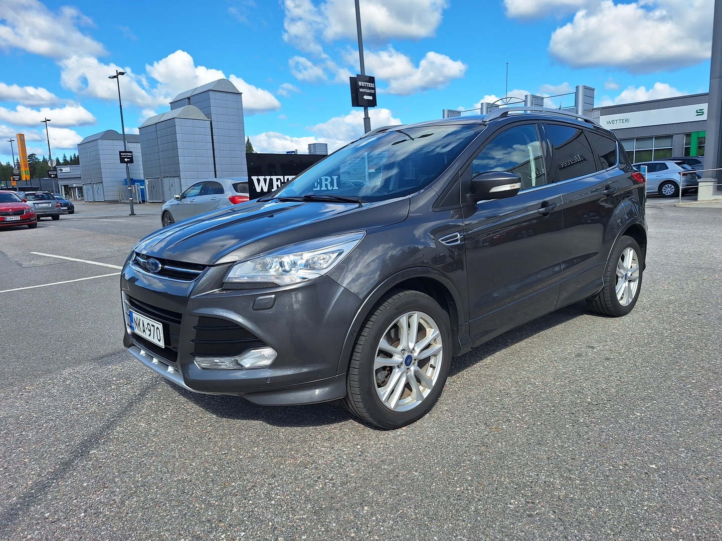 FORD Kuga 2,0 TDCi 150 hv PowerShift AWD Titanium Business / Eberi / Koukku / Osanahkat / Kamera / Tutkat - **Erittäin siisti / Kats 7/2026 / 1-omistaja / Hyvin huollettu / Jakohihna vaihdettu**