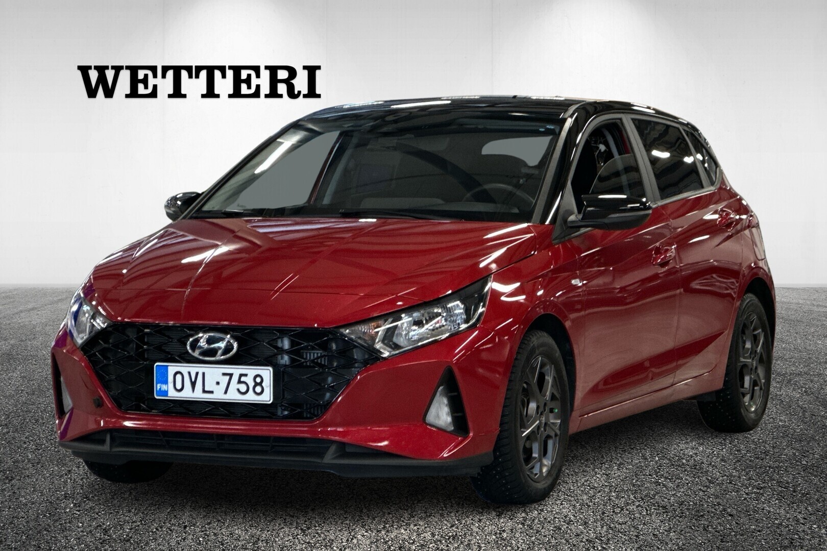 HYUNDAI i20 Hatchback 1,0 T-GDI 100 hv 48V 7DCT Black Hybrid MY21 - Vakkari / Lämmitettävä ratti / Peruutuskamera / Kaistavahti / Bluetooth handsfree & audio / 