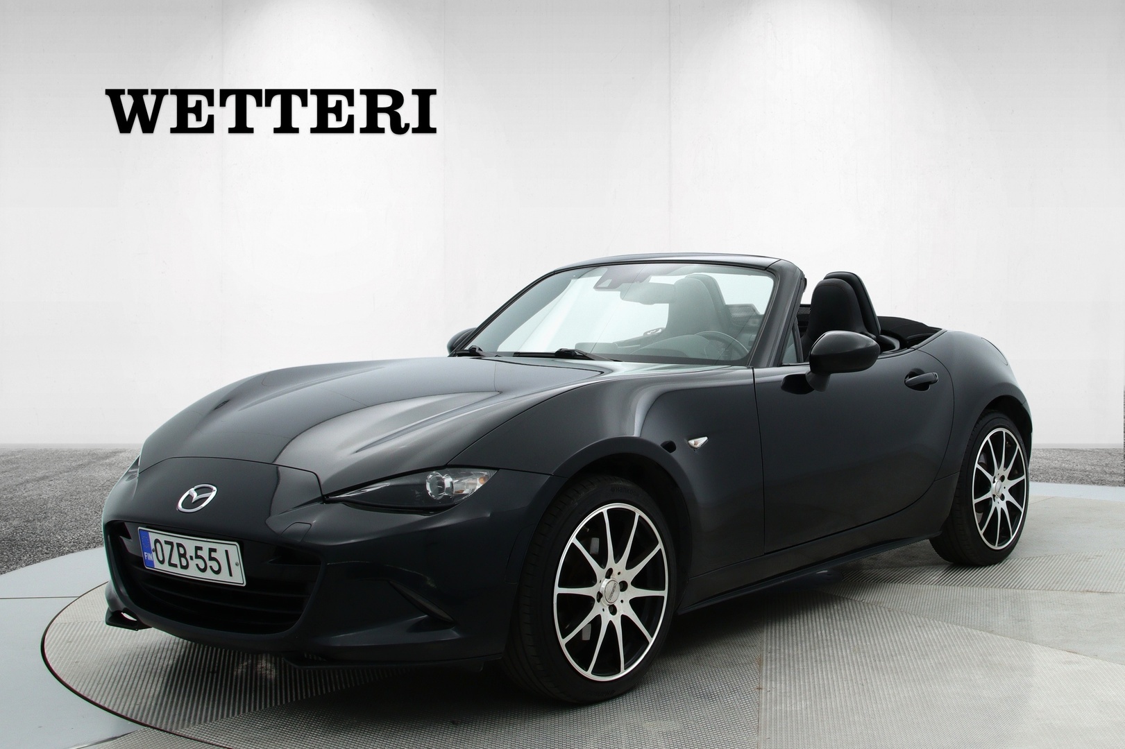 MAZDA MX-5 2,0 (160) SKYACTIV-G Premium Sport MC3 / Näyttävä sportti-avo isommalla koneella! - **Saatavilla Wetteri Turva 12/24kk** / Nahkaverhoilu / Navigointi / Vakionopeudensäädin / Xenon -ajovalot / Apple Carplay & Android Auto / 2 x renkaat / Juuri katsastettu /