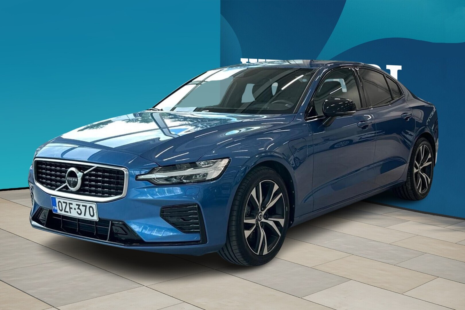 VOLVO S60 T8 TwE AWD Business R-Design aut - **Harman Kardon / 360 / HUD / Apple CarPlay / Blis / Nahkaverhoilu**
