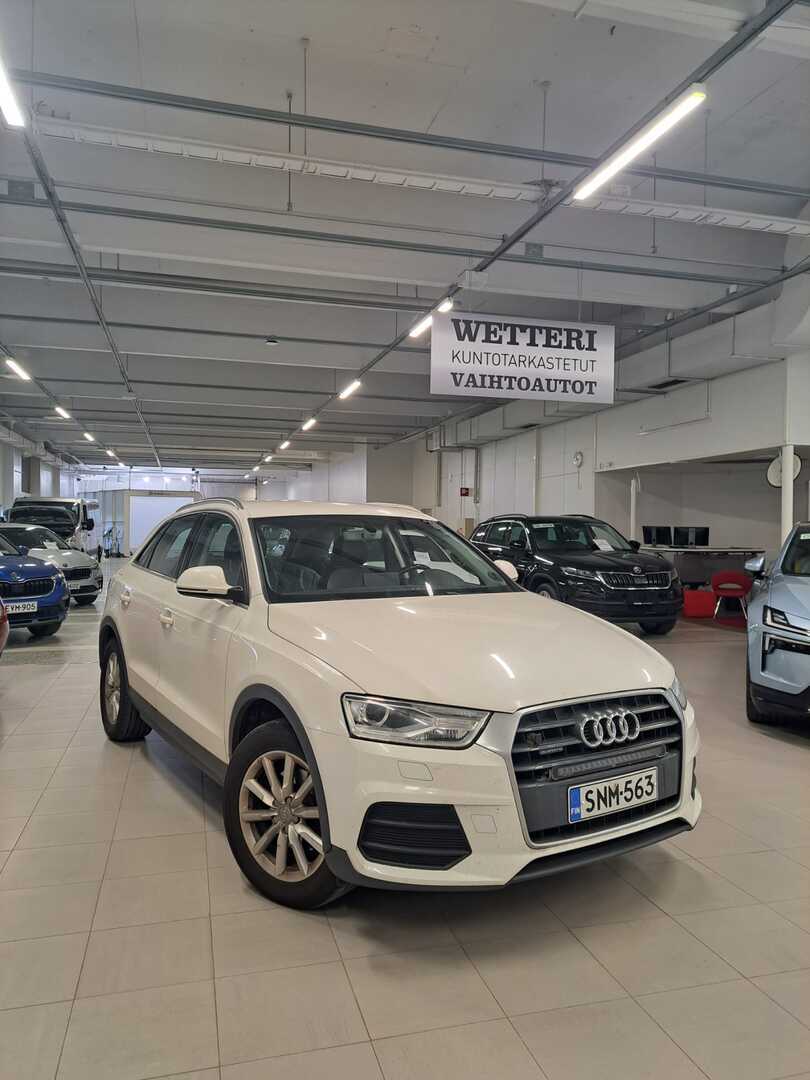 AUDI Q3 Business Sport 2,0 TDI clean diesel 110 kW quattro S tronic***Vakkari / Tutka / Urheiluistuimet / Moottorinlämmitin*** - ***Suomi-auto / Merkkihuollettu / Vetokoukku / Lämpöpaketti***