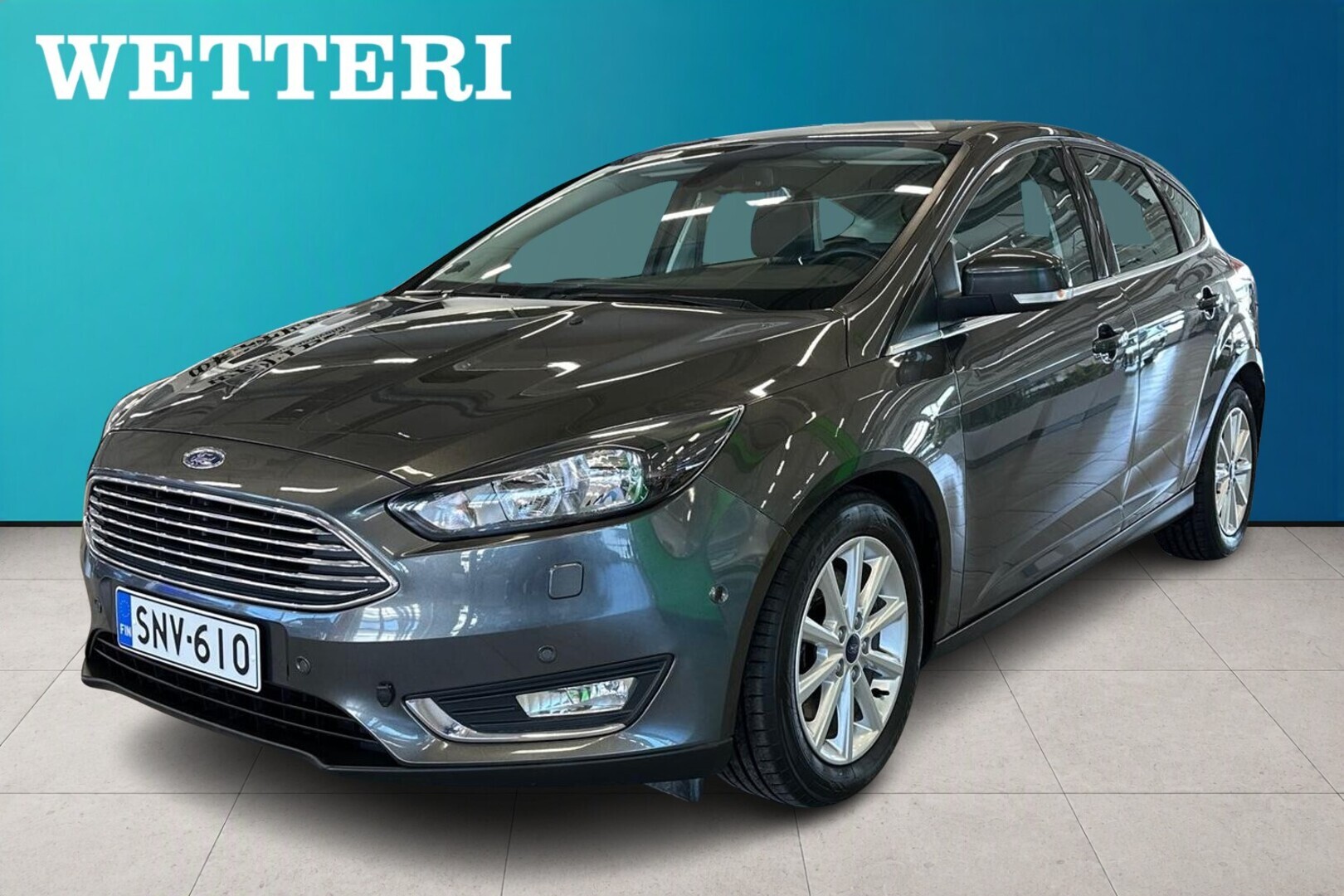 FORD Focus 1,5 EcoBoost 150 hv Start/Stop A6 Titanium 5-ovinen - **1 Om Suomi Auto / Lohkolämmitin / Tutkat / Juuri huollettu** 