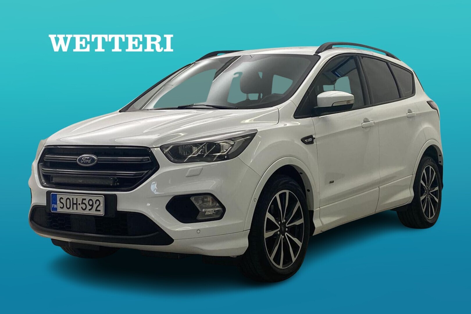 FORD Kuga 2,0TDCi 150 hv PowerShift A6 ST-Line AWD Edition / Webasto / Koukku / Navi / Lämmitettävä tuulilasi / Sähköluukku / Vakkari