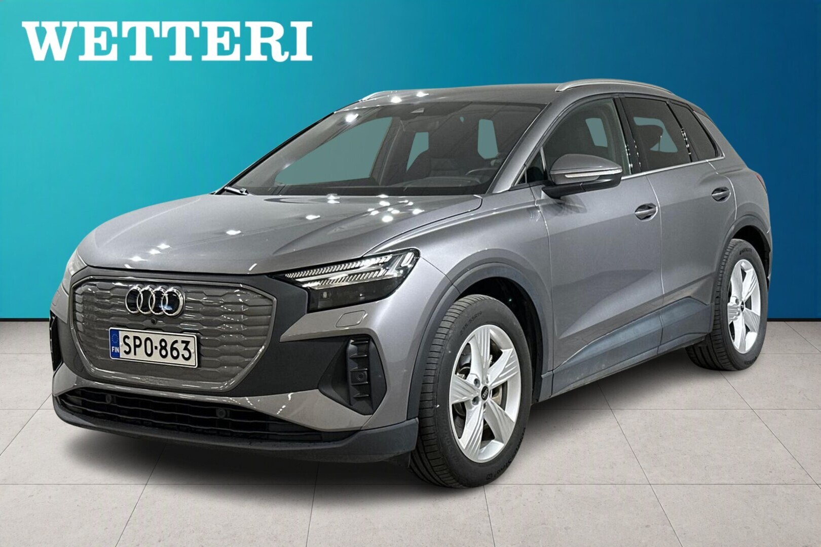 AUDI Q4 e-tron 45 e-tron quattro - ** 1- om. Suomi-auto / Lämpöpumppu / Matrix LED / Adapt.cruise / HUD **