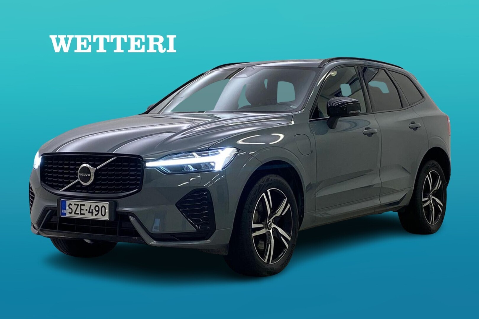 VOLVO XC60 T6 TwE AWD Business R-Design Edition aut / 1-om - Suomi-auto / Webasto / Google / LED / Ilmajousitus / Muk.vakkari