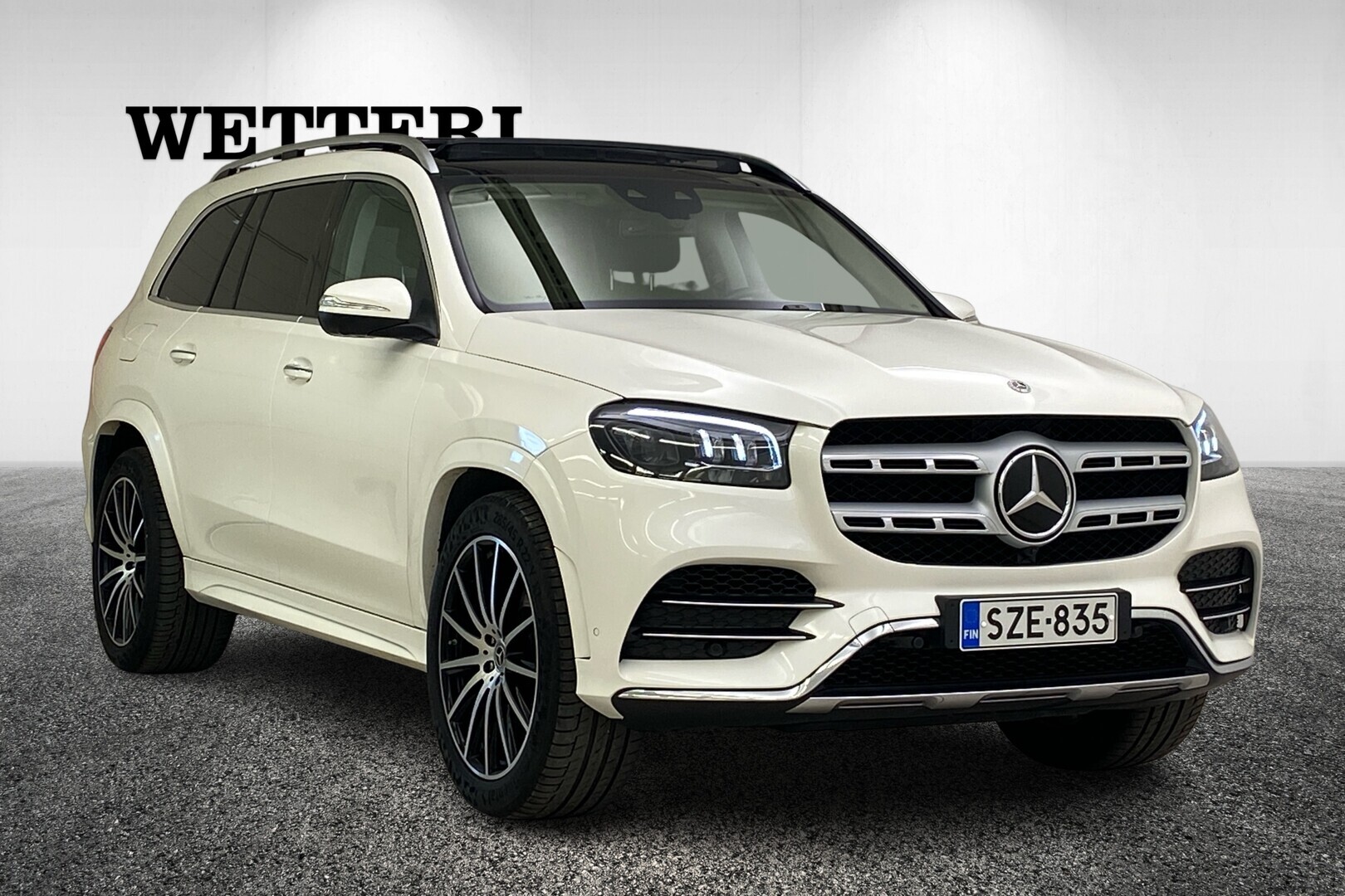 MERCEDES-BENZ GLS 400d 4Matic AMG-Line 7-PAIK - Suomi-auto / Koukku / Webasto / AMG sisä- ja ulkopaketti / Istuintuuletus ja -lämmitys / AirMatic / Burmester / Keyless / 360° / Multibeam-LED / Panorama / Distronic -muk. vakionopeudens. / Soft Close