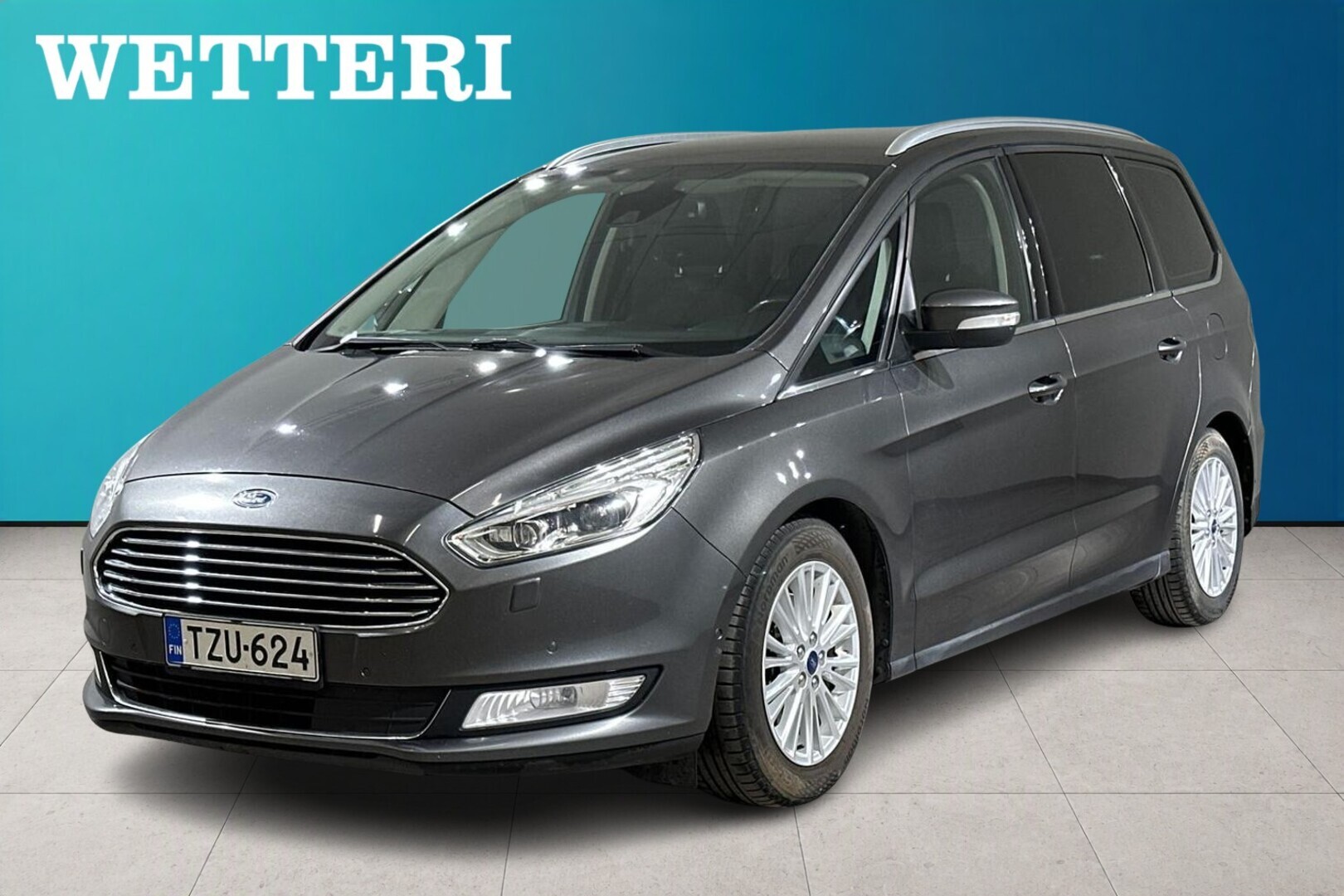 FORD Galaxy 2,0 TDCi 150hv PowerShift Titanium Business 5-ovinen - **Aut.ilmast. / 7-paikkainen / Tutkat / Vakkari / Vetokoukku**