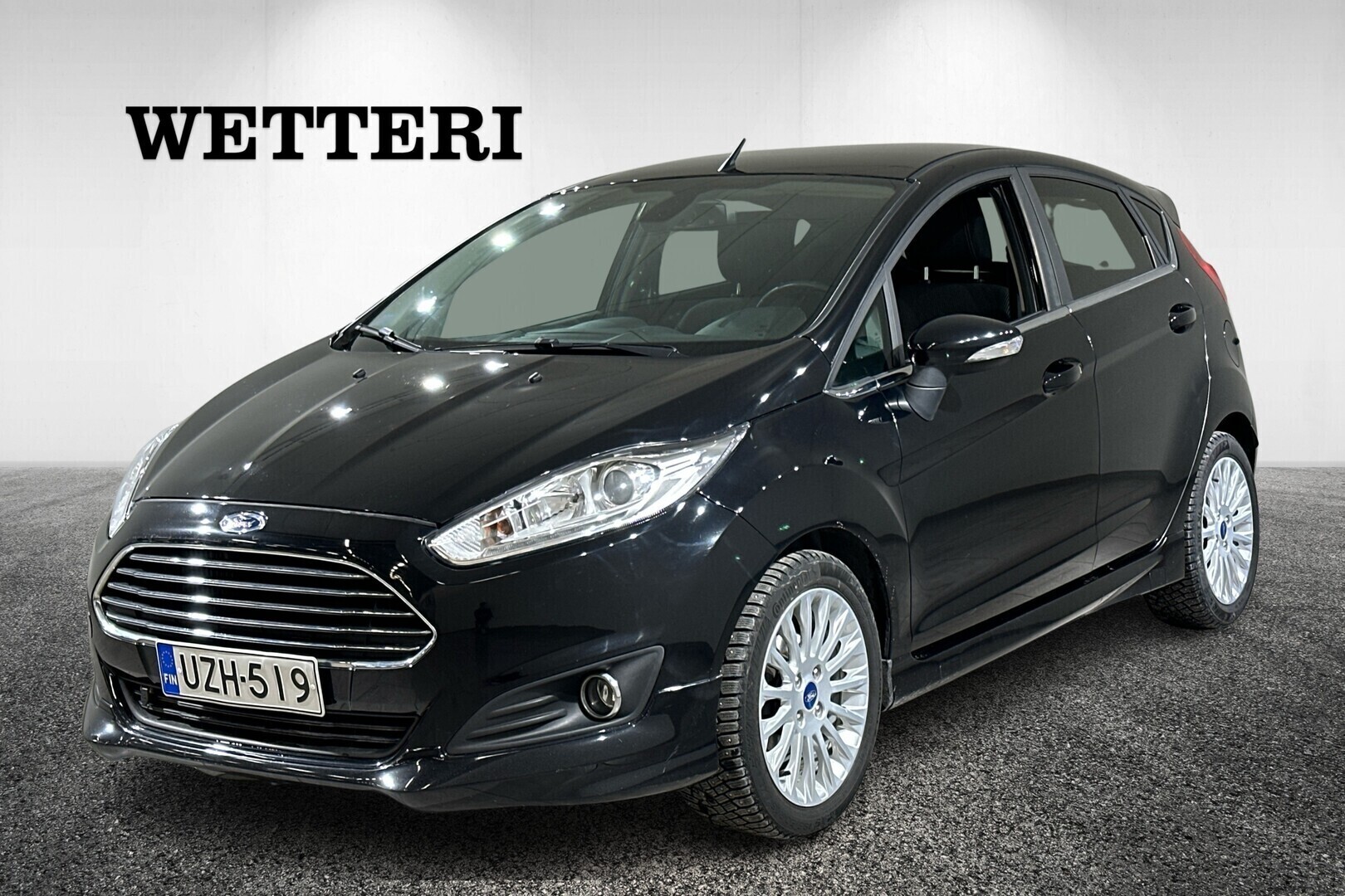 FORD Fiesta 1,0 EcoBoost 100hv PowerShift A6 Titanium 5-ovinen **Jakohihna vaihdettu / Ilmastointi / Vakkari / Moottorinlämmitin** - Juuri huollettu.