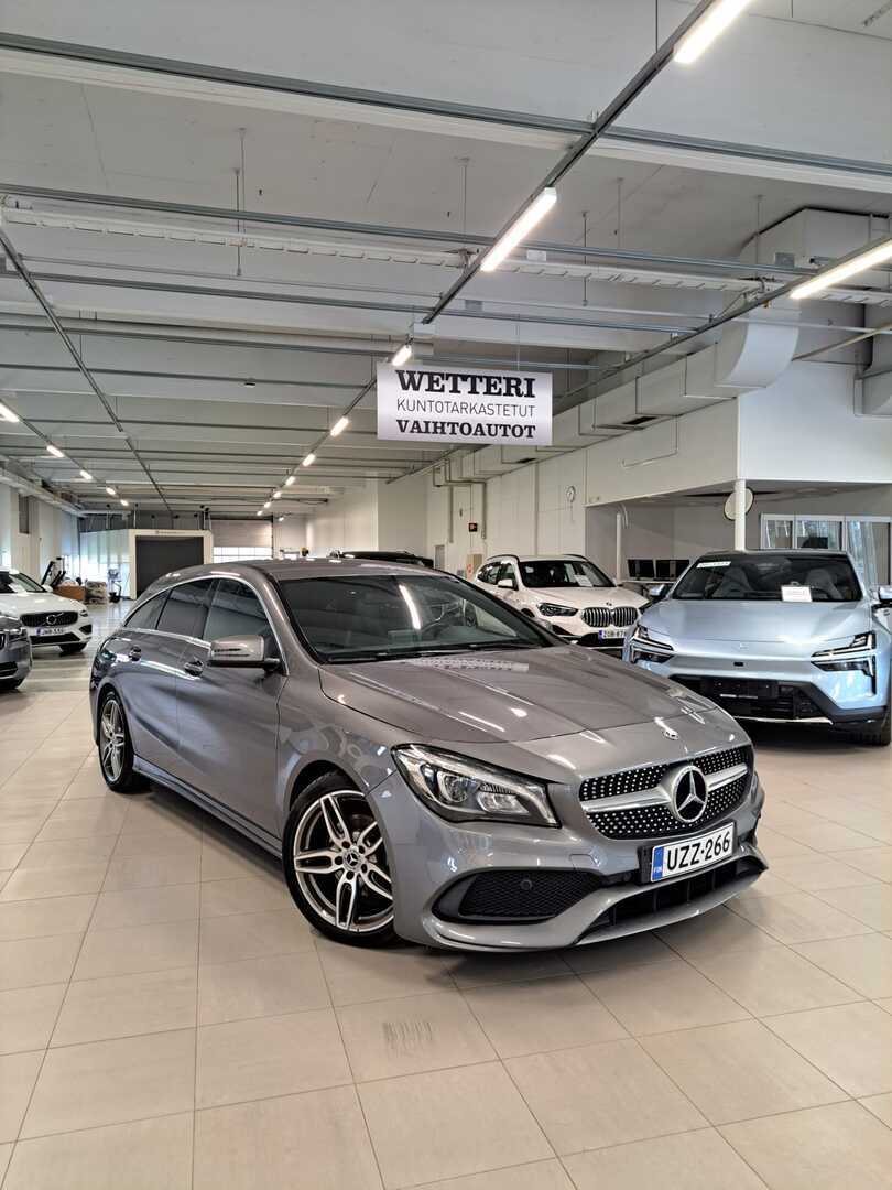 MERCEDES-BENZ CLA 180 A Shooting Brake Edition One***AMG / Vakkari / P.Kamera / Sporttipenkit*** - Suomi-auto / Webasto / AMG***