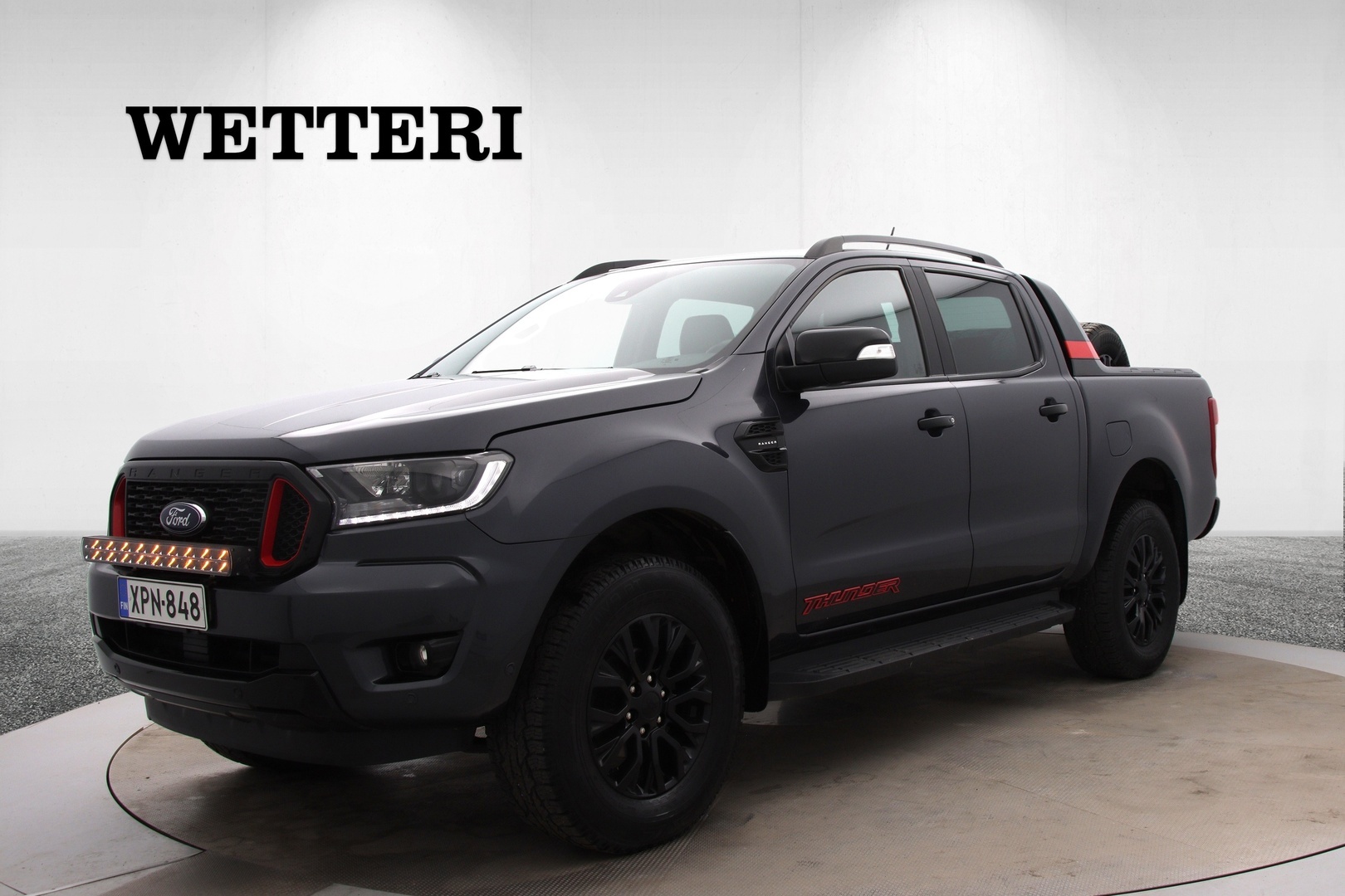 FORD Ranger DC 2,0 TDCi 213 hp A10 4x4 Thunder N2G / ALV / Webasto / Koukku / ACC / Navi / Kamera / Ledit - **Suomi-auto / Merkkihuollettu / Kevyt K-A / Järeä 4x4 Thunder**