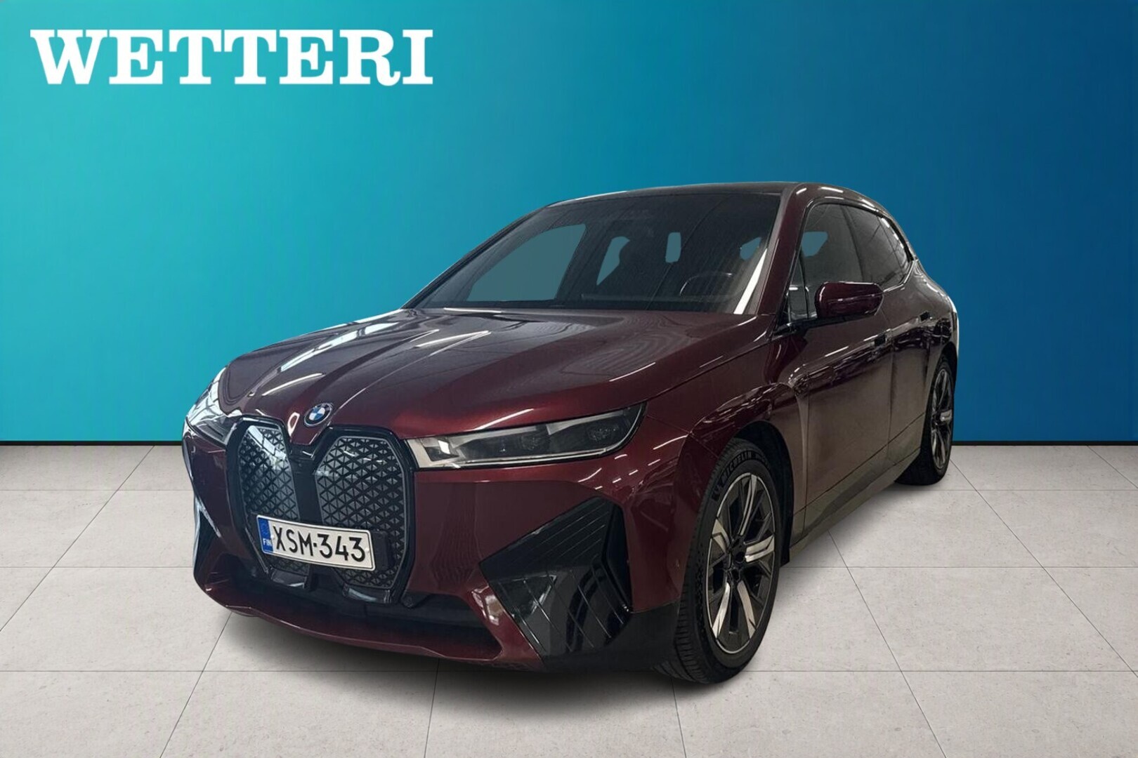BMW iX xDrive50 Fully Charged - * SoH 97% / Koukku / Lazer / Kahdet renkaat / 1-om. Suomiauto *