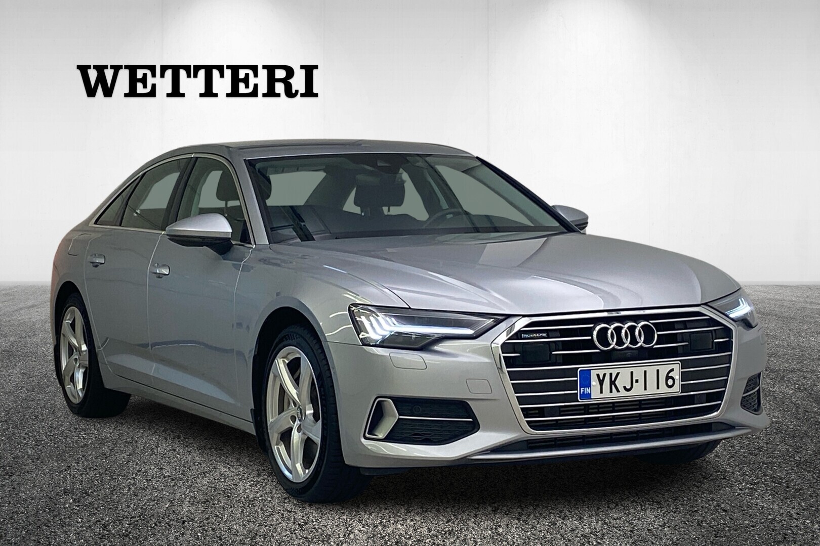 AUDI A6 Sedan Business Sport 50 TFSI e quattro S tronic Electrified Edition / Suomi-auto / Merkkihuollettu / 360 / ACC /  Vetokoukku