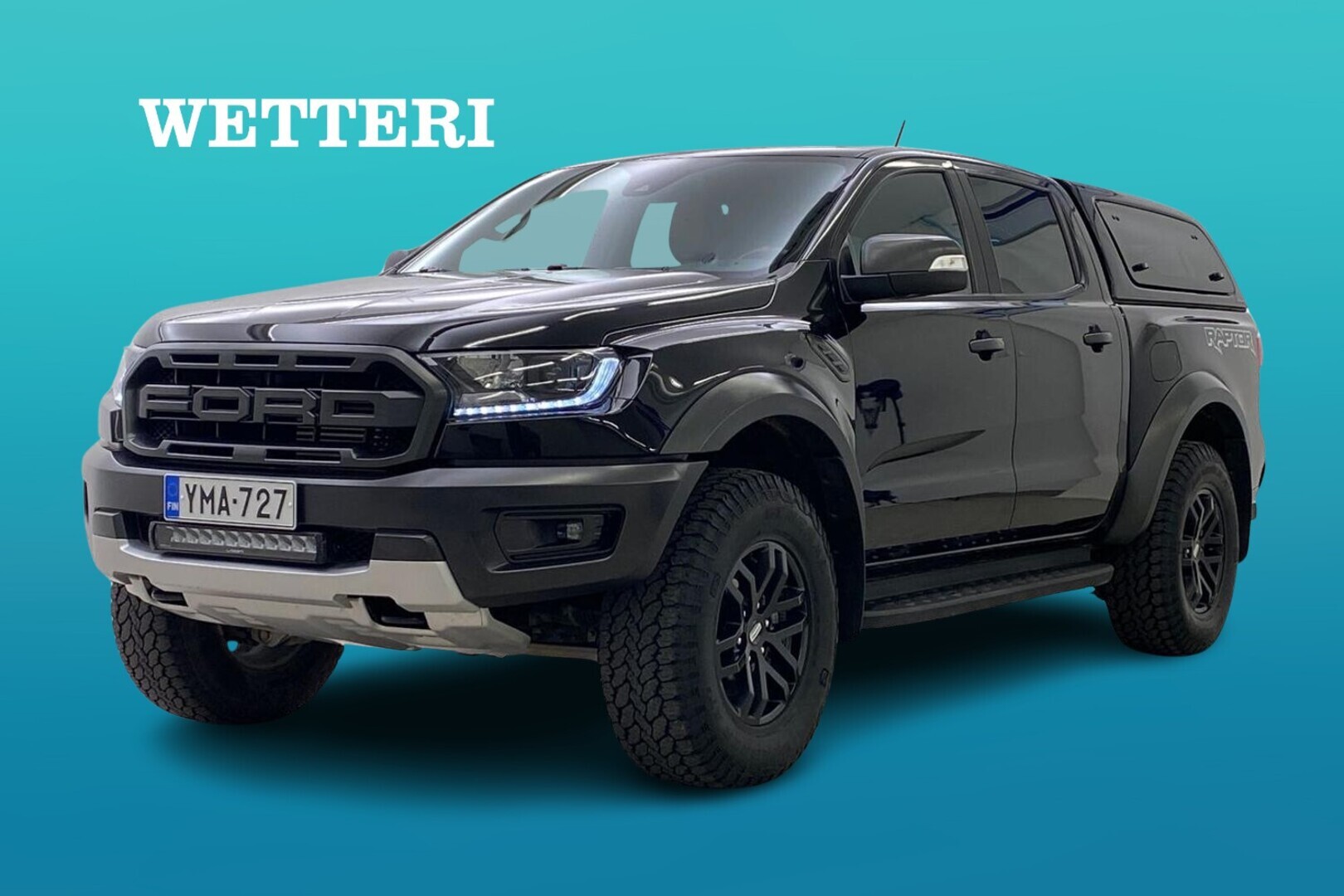 FORD Ranger Double Cab 2,0 TDCi 213 hp A10 4x4 Raptor N2G - Suomi-auto / Tehdastakuu / Kevyt K-A / Lisälämmitin / Vetokoukku / Sähkösäätöiset istuimet