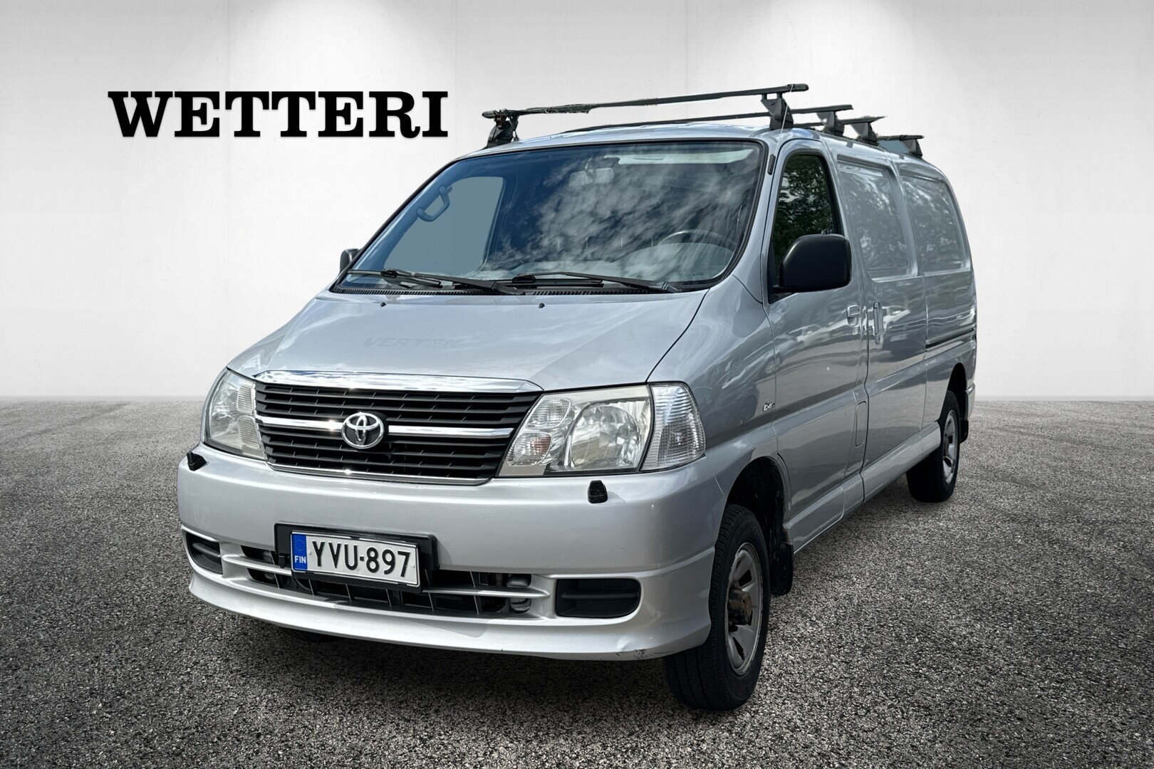TOYOTA Hiace 2,5 D-4D 4WD 117 5ov pitkä * Webasto / Koukku / Ilmastointi / Läpilastattava / Vähän ajettu / Kattotelineet * - Toyota Hiace 2,5 D-4D 4WD 117 5ov pitkä * Webasto / Koukku / Ilmastointi / Läpilastattava / Vähän ajettu / Kattotelineet *