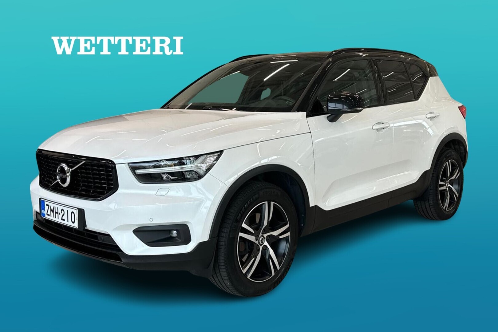 VOLVO XC40 D3 AWD R-Design aut *Merkkihuollettu - 1-om - VOC Webasto / Kamera & tutkat / Navi / Musta katto* - *ACC / Pilot assist / Nahka-alcantara / LED-Valot / Liikennemerkkitunnistus / Urheiluistuimet*