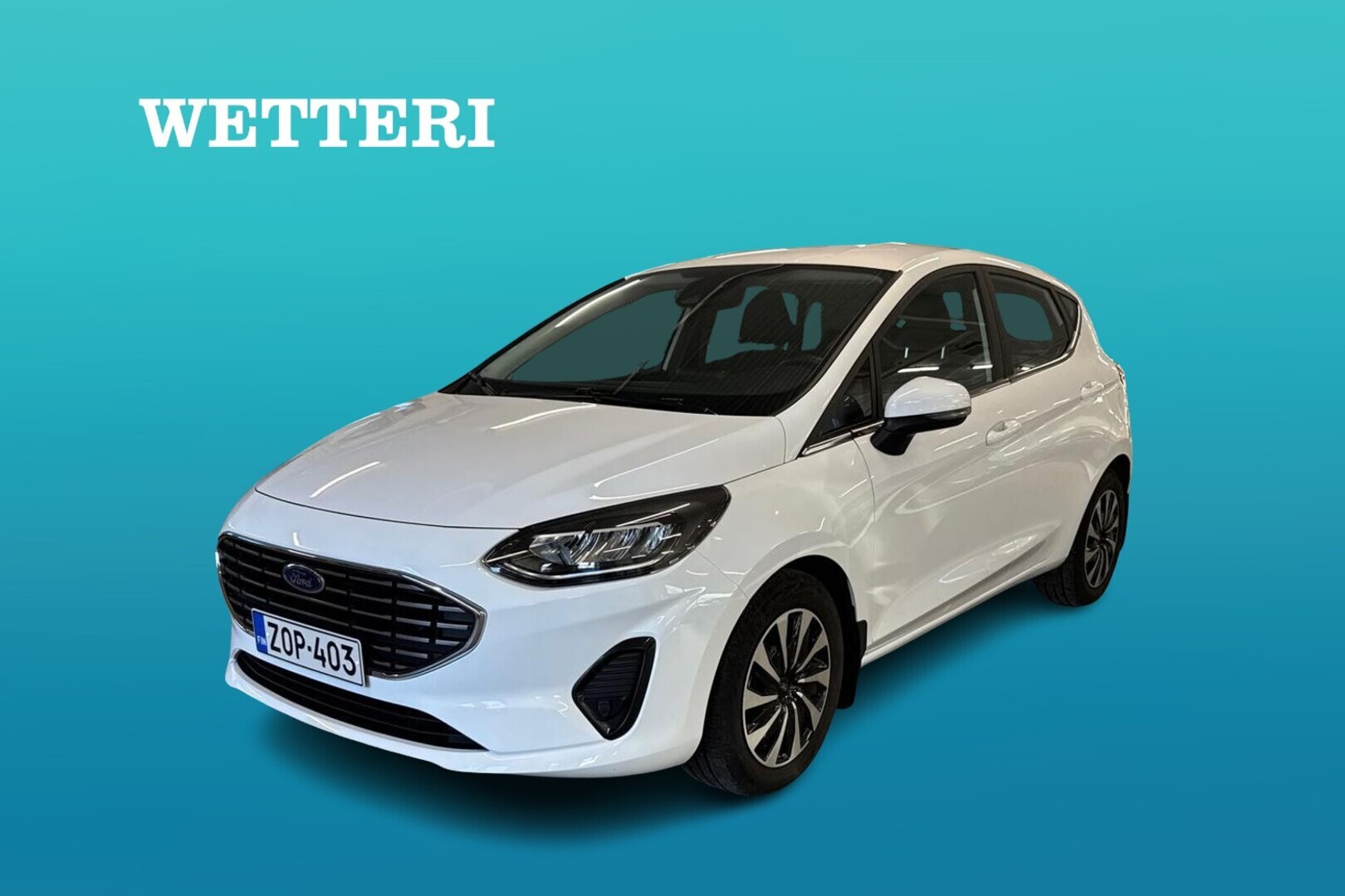 FORD Fiesta 1.0 EcoBoost Hybrid (mHEV) 125hv A7 DCT Titanium 5-ovinen - * Lohkolämmitin ja sisälämmitin / Vakkari / Tutkat / LED Ajovalot *