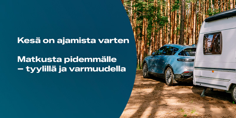 Kesä on kohta täällä ja se jos jokin on ajamista ja matkailua varten ️