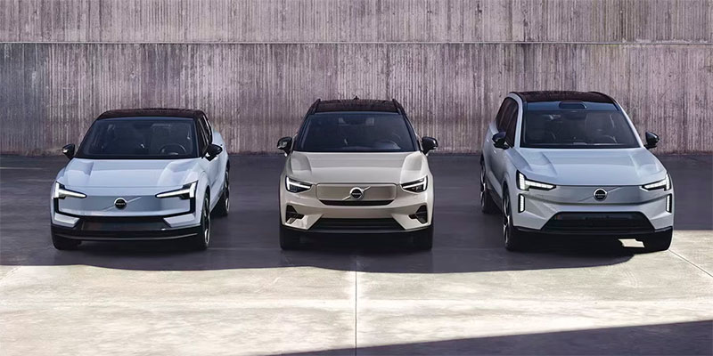 Volvo täyssähköautot