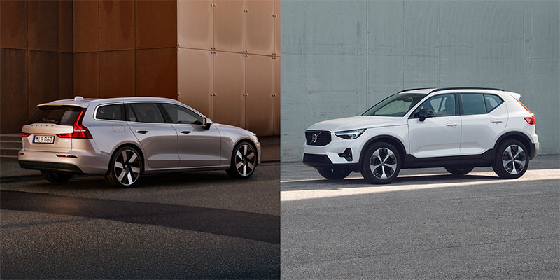 Volvo V60 T8 PHEV & Volvo XC40 B3 MHEV Volvo V60 T8 PHEV & Volvo XC40 B3 MHEV