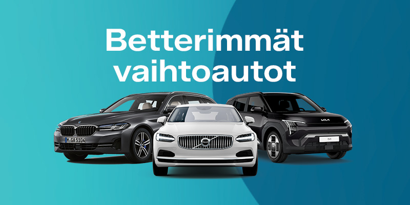 Betterimmät vaihtoautot Wetteriltä